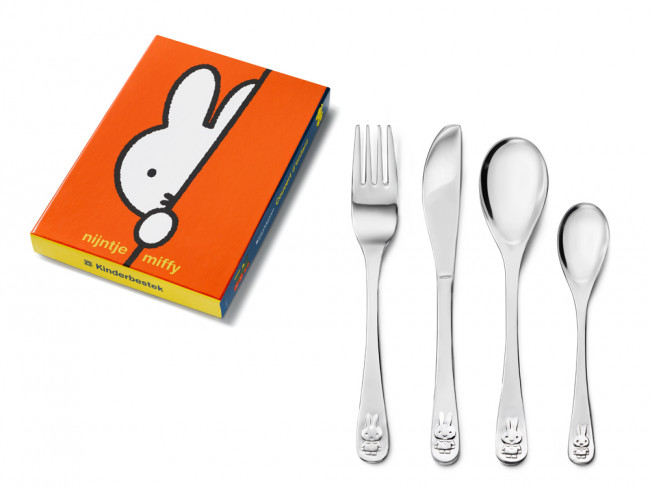 Couvert Enfant 4 Pcs Miffy Acier Inox Couvert Enfant 4 Pcs Miffy Acier Inox