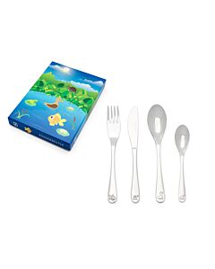 Couvert enfant 4 pcs La vie dans l’étang