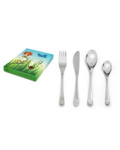Couvert enfant 4 pcs Amis de la nature