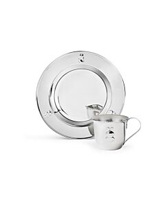 Set Miffy gobelet et assiette pour bébé acier inoxydable