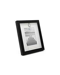 Cadre photo + porte-cendres 10x15 pp noir