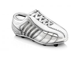 Tirelire Chaussure de football arg/laq