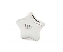 Tirelire Étoile avec couronne arg/laq