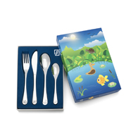 Couvert enfant 4 pcs La vie dans l'étang
